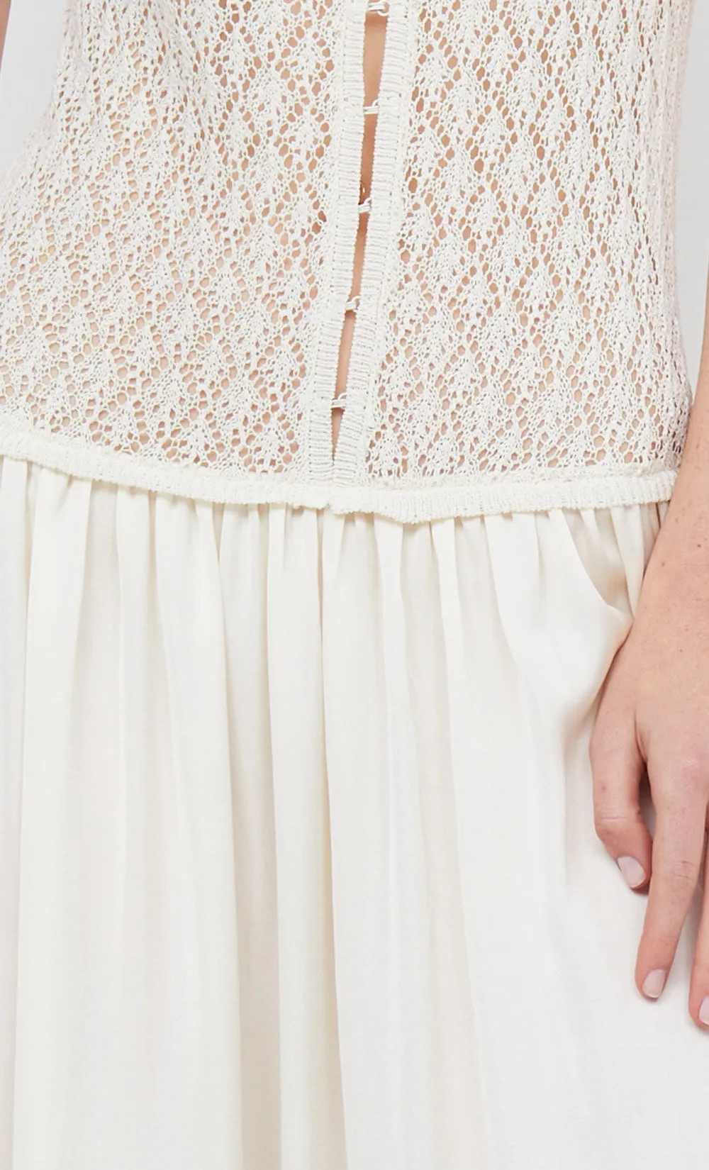 BREEZE S/S MAXI DRESS - IVORY sold by bec + bridge product image thumbnail 5