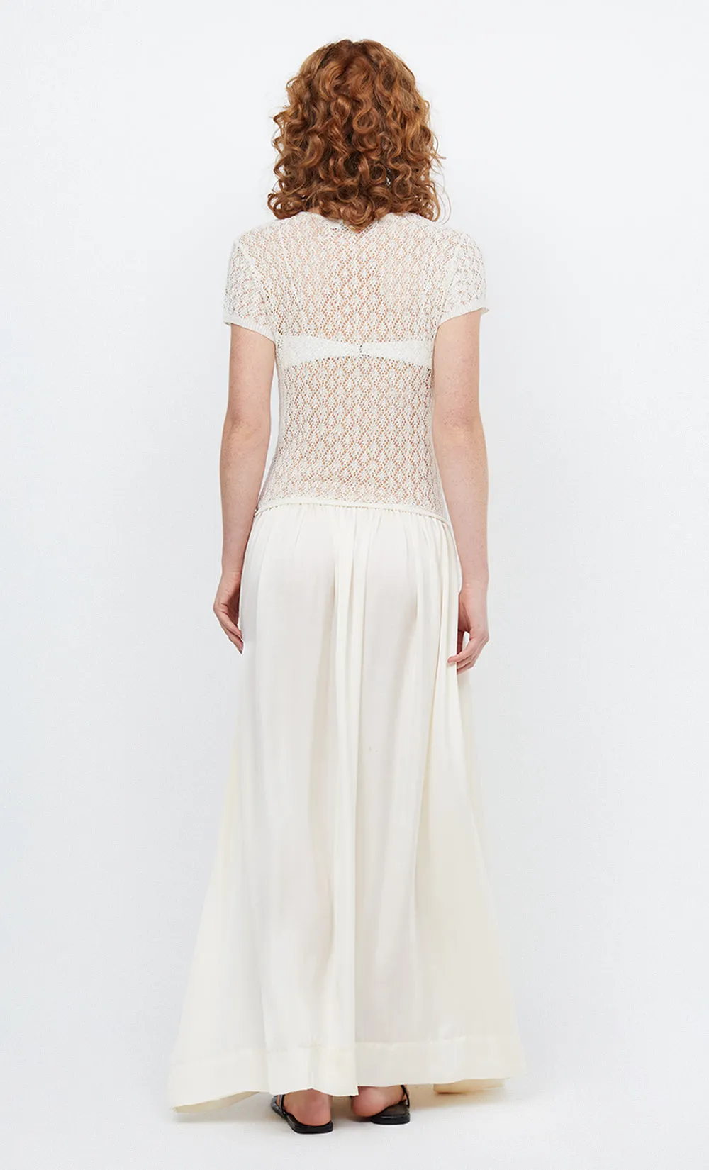 BREEZE S/S MAXI DRESS - IVORY sold by bec + bridge product image thumbnail 2