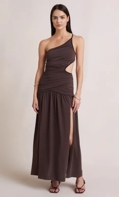 LENA MAXI DRESS - COGNAC sold by bec + bridge