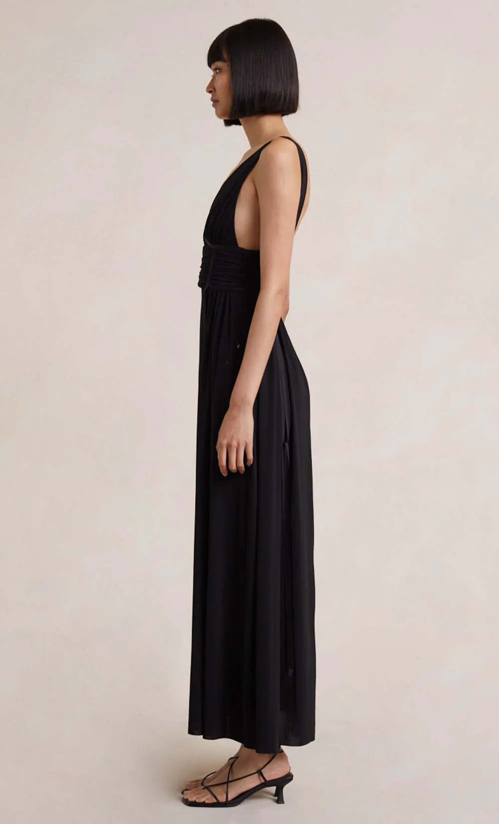 GWEN MAXI DRESS - BLACK sold by bec + bridge product image thumbnail 3