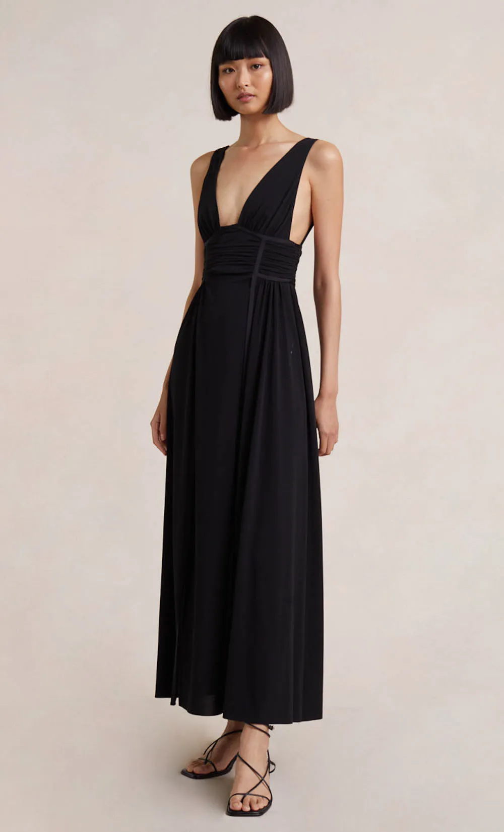 GWEN MAXI DRESS - BLACK sold by bec + bridge product image thumbnail 2