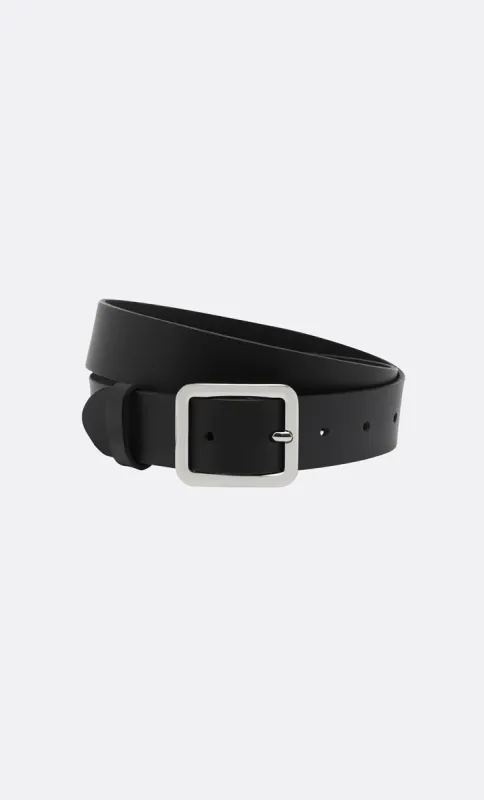 KATE BELT - SILVER/BLACK sold by bec + bridge