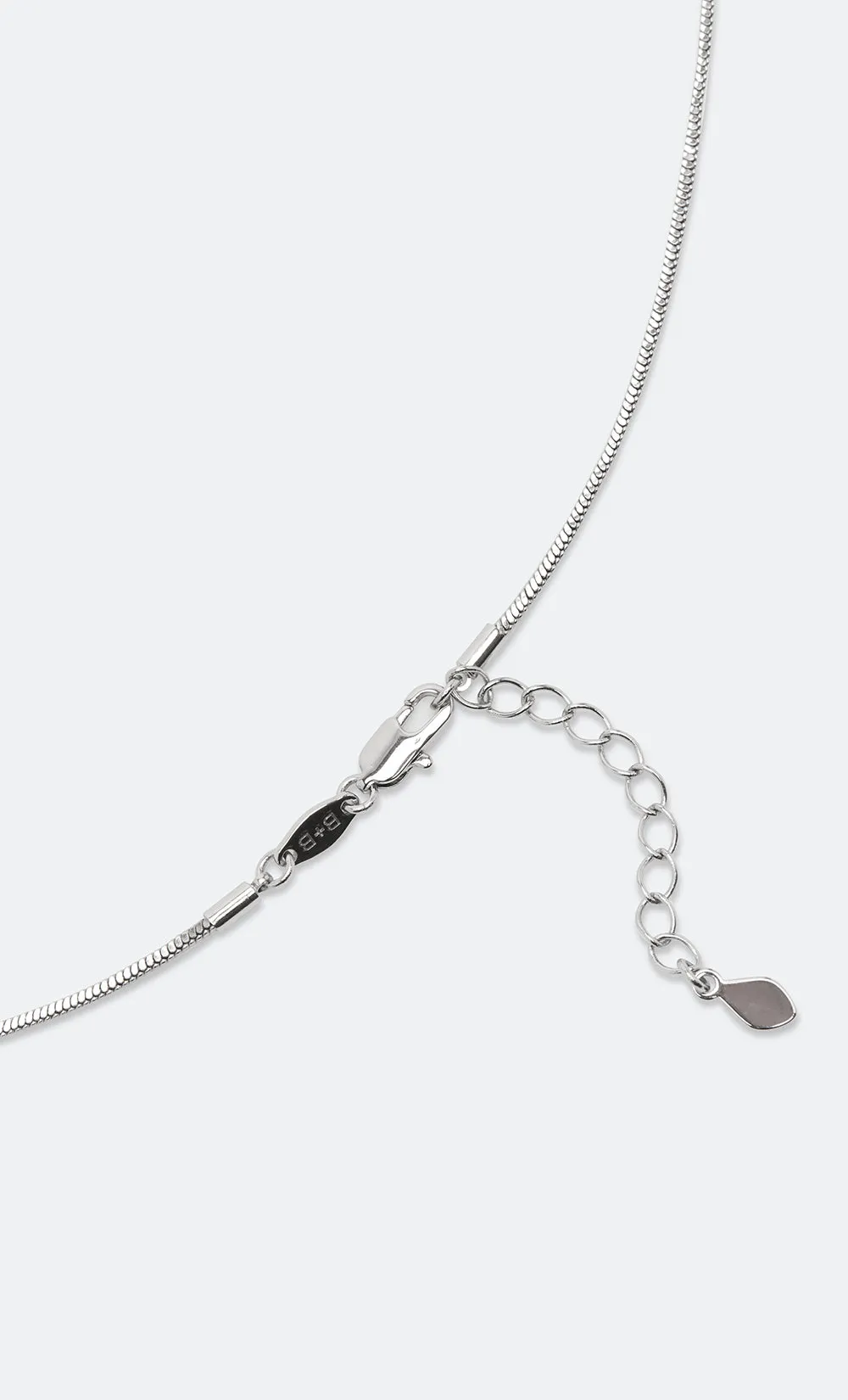 ELLA NECKLACE - SILVER sold by bec + bridge product image thumbnail 2