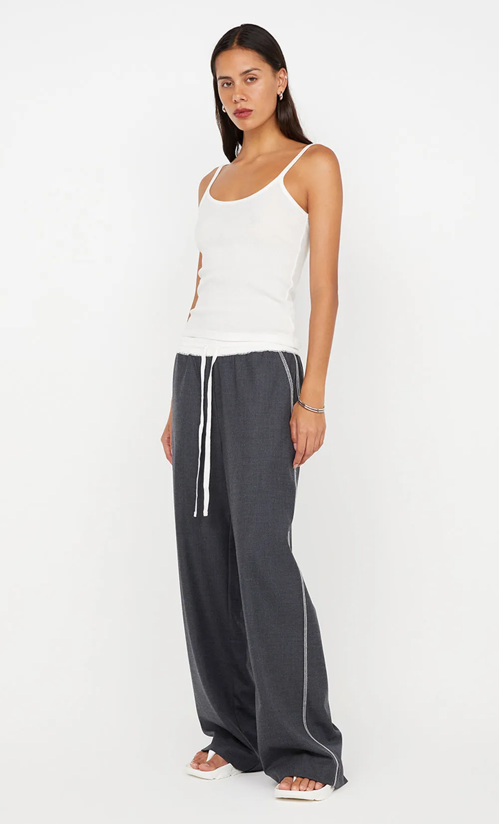 KODY RIB TANK - IVORY sold by bec + bridge product image thumbnail 4