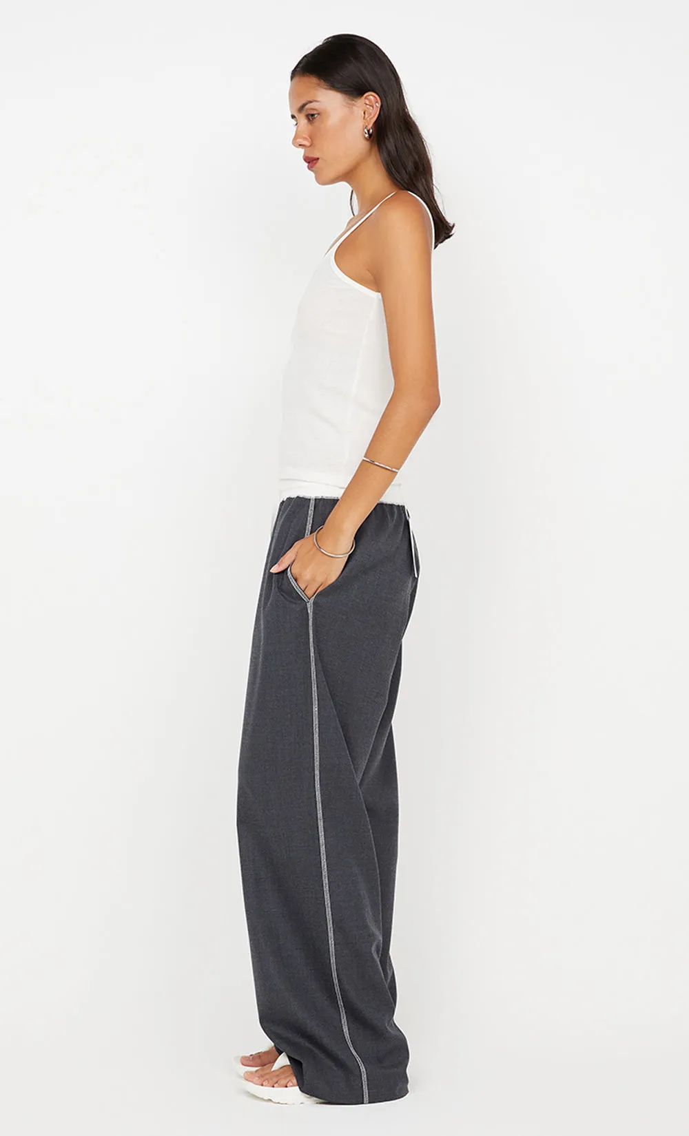 KODY RIB TANK - IVORY sold by bec + bridge product image thumbnail 5