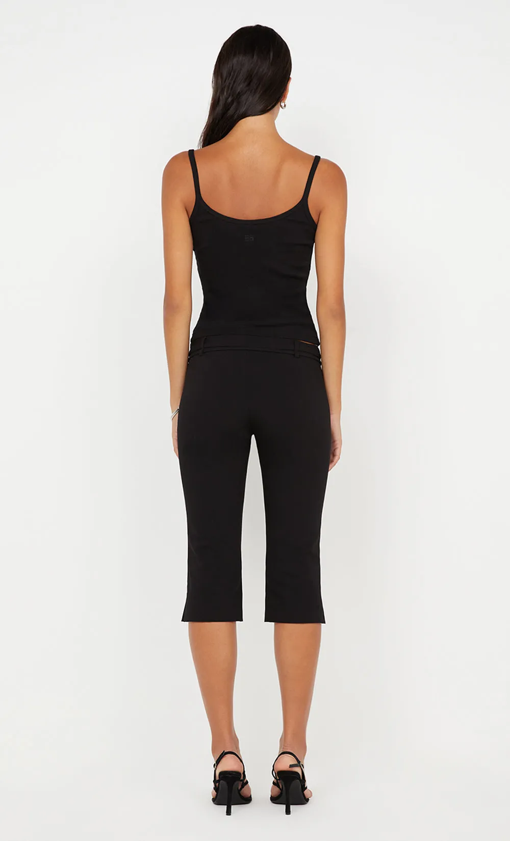 KODY RIB TANK - BLACK sold by bec + bridge product image thumbnail 2