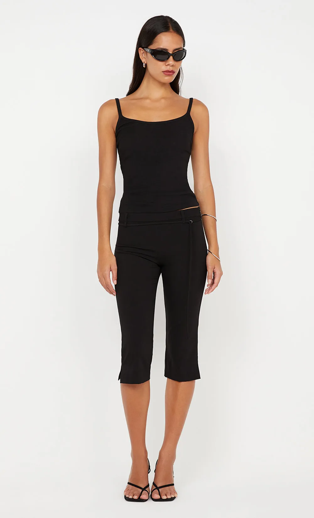 KODY RIB TANK - BLACK sold by bec + bridge product image thumbnail 5