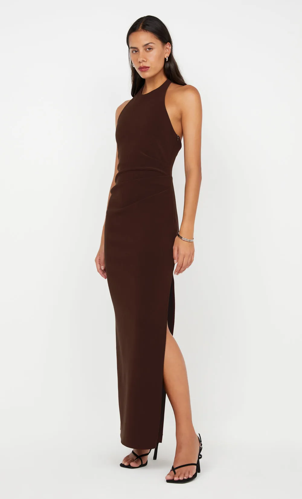 ASTA MAXI DRESS - DARK CHOCOLATE sold by bec + bridge product image thumbnail 3
