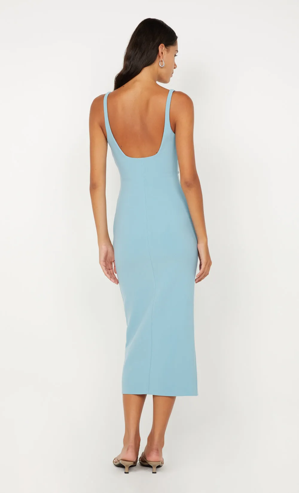 KARINA TUCK MIDI DRESS - SEA SPRAY sold by bec + bridge product image thumbnail 2