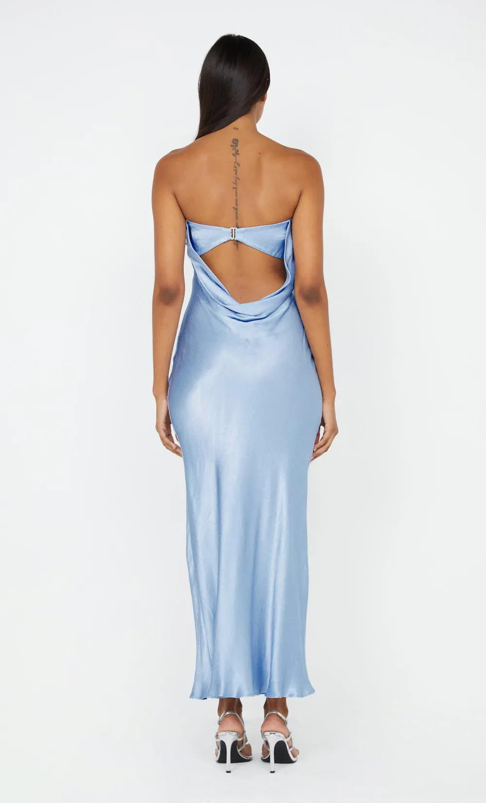 MOONDANCE STRAPLESS DRESS - POWDER BLUE sold by bec + bridge product image thumbnail 2