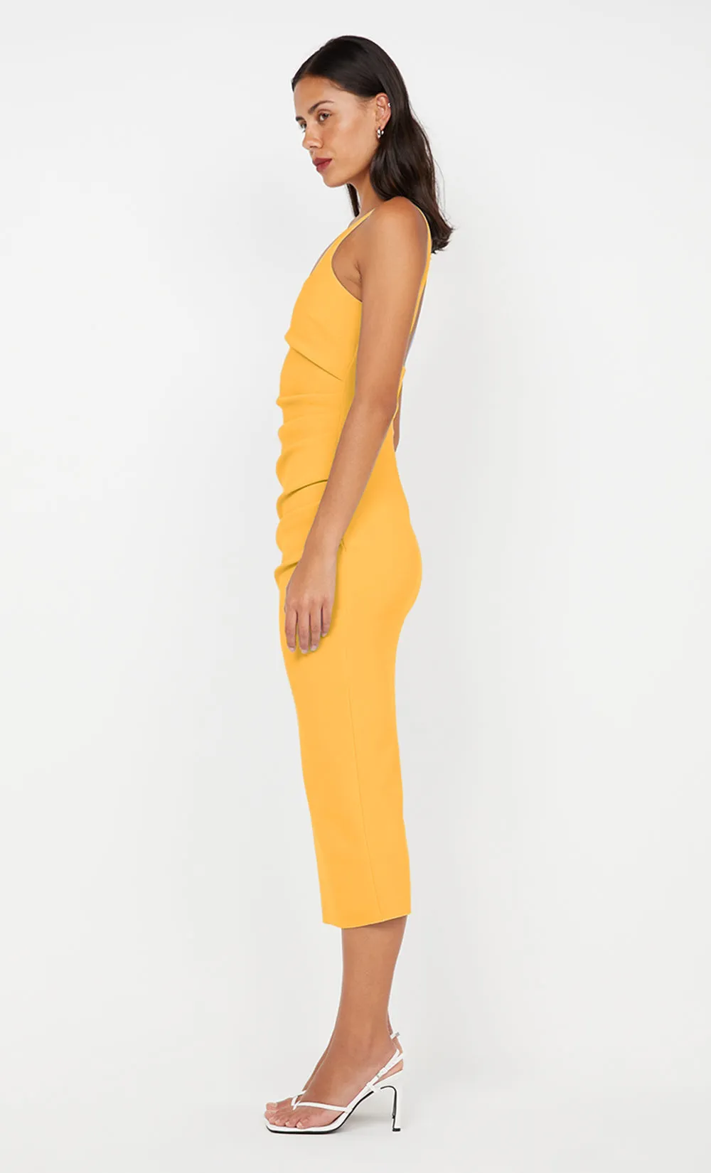KARINA TUCK MIDI DRESS - MANGO sold by bec + bridge product image thumbnail 5
