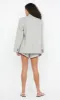 RENZO BLAZER - PALE GREY sold by bec + bridge