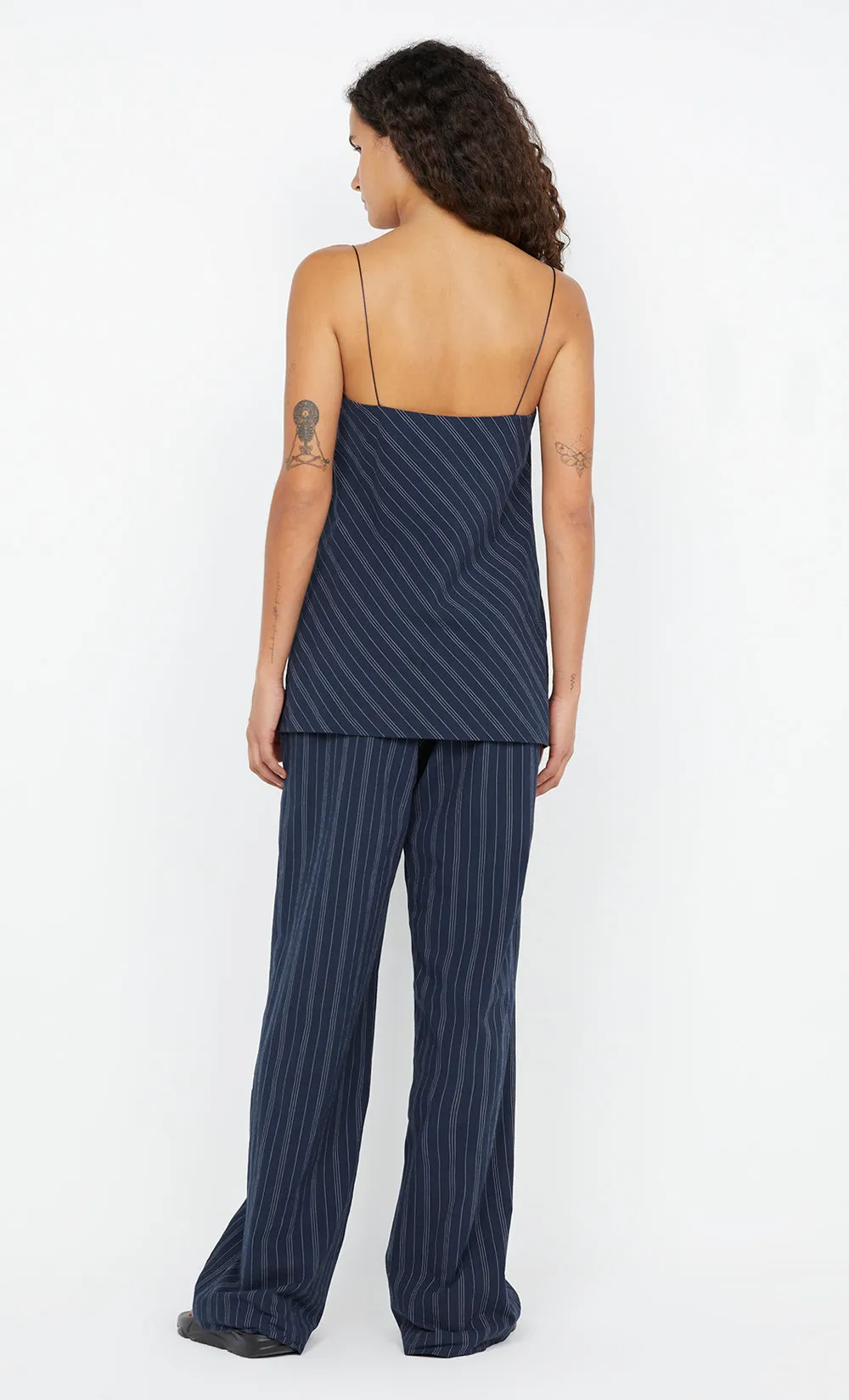 PEYSON PANT - INK/IVORY STRIPE sold by bec + bridge product image thumbnail 4