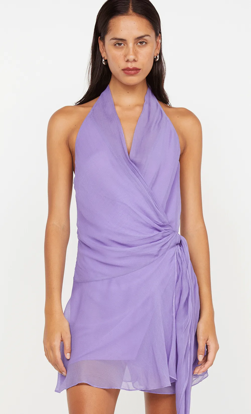 MAEVA MINI DRESS - GRAPE sold by bec + bridge product image thumbnail 5