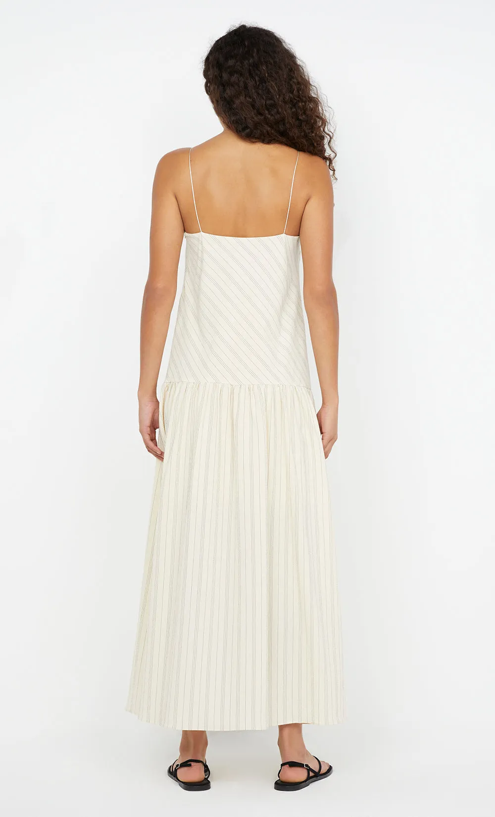 PEYSON MAXI DRESS - CREAM/BLACK STRIPE sold by bec + bridge product image thumbnail 3