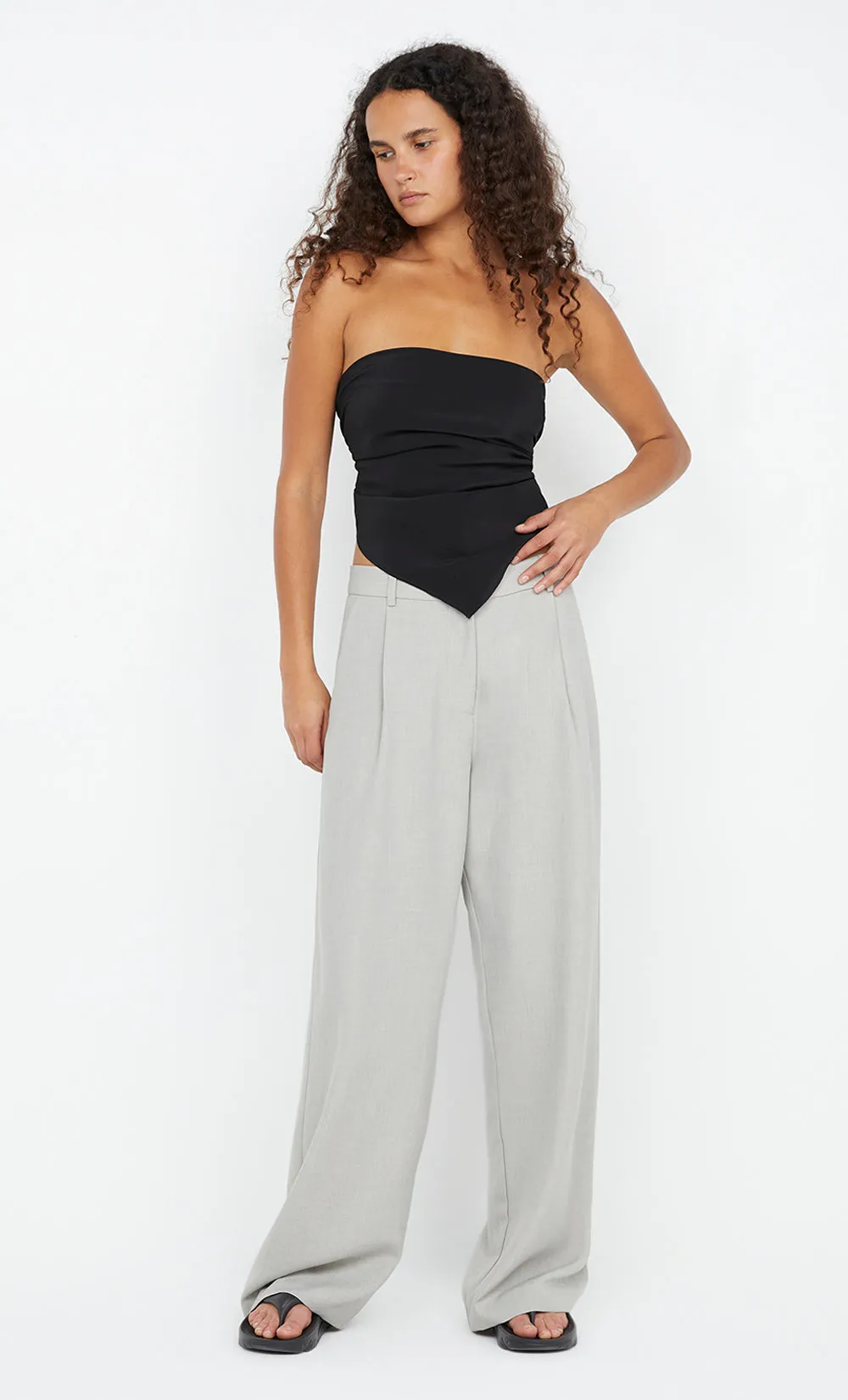 RENZO PANT - PALE GREY sold by bec + bridge product image thumbnail 3