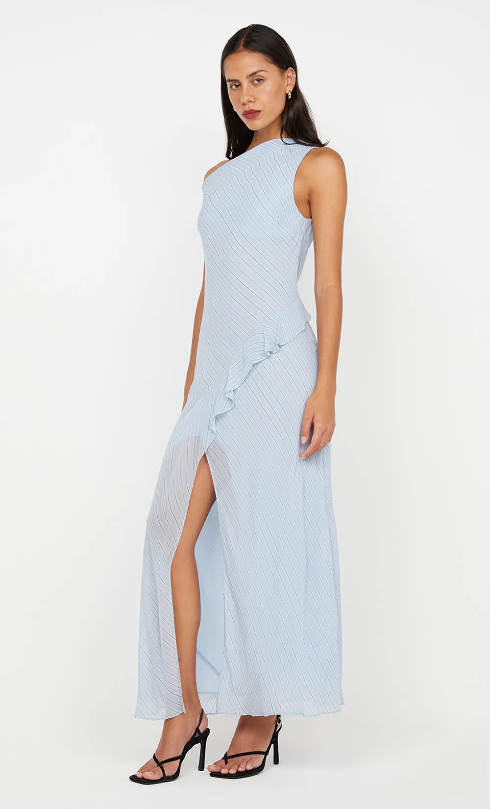 ESRA MAXI DRESS - SKY BLUE STRIPE sold by bec + bridge product image thumbnail 3
