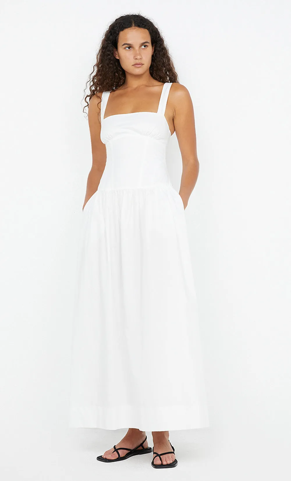 DUNE MAXI DRESS - WHITE sold by bec + bridge