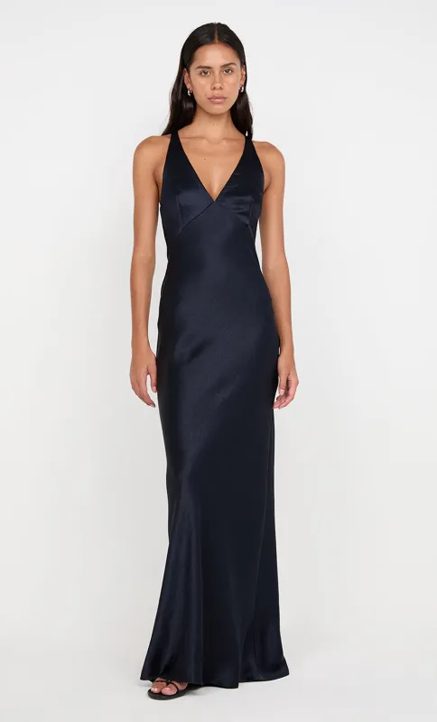 THE DREAMER V NECK DRESS - INK sold by bec + bridge