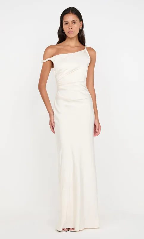 LUNETTA TWIST STRAP DRESS - CREAM sold by bec + bridge
