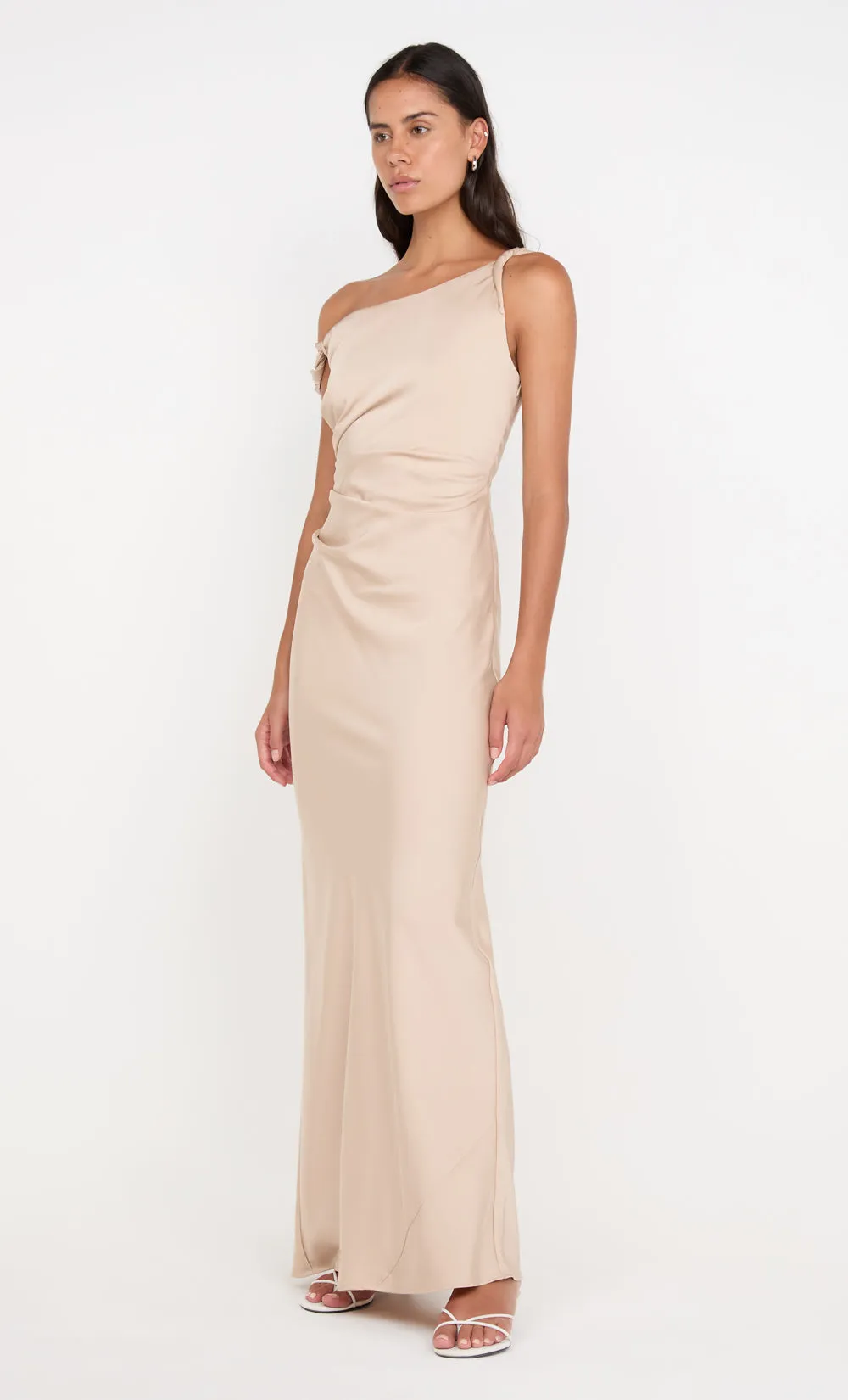 LUNETTA TWIST STRAP DRESS - SAND sold by bec + bridge product image thumbnail 3