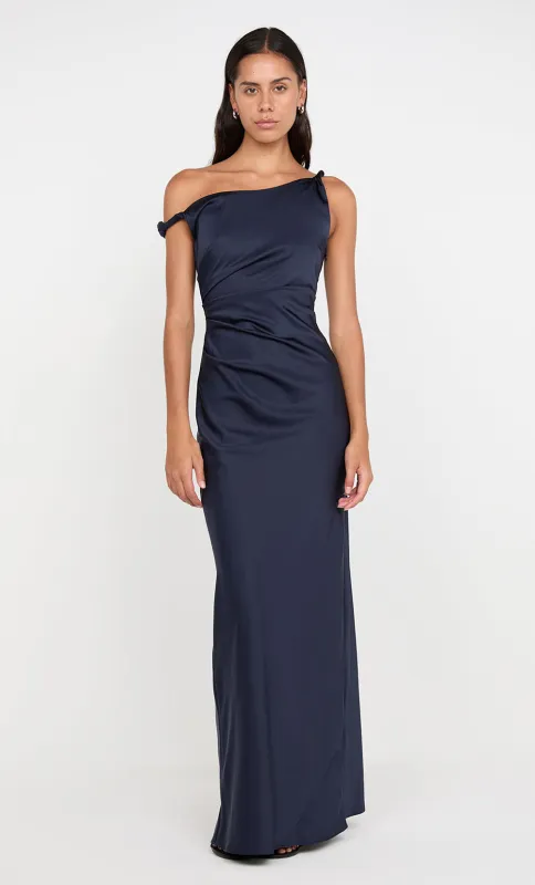 LUNETTA TWIST STRAP DRESS - INK sold by bec + bridge