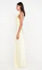 AUSTEN COWL NECK MAXI DRESS - ICE YELLOW sold by bec + bridge