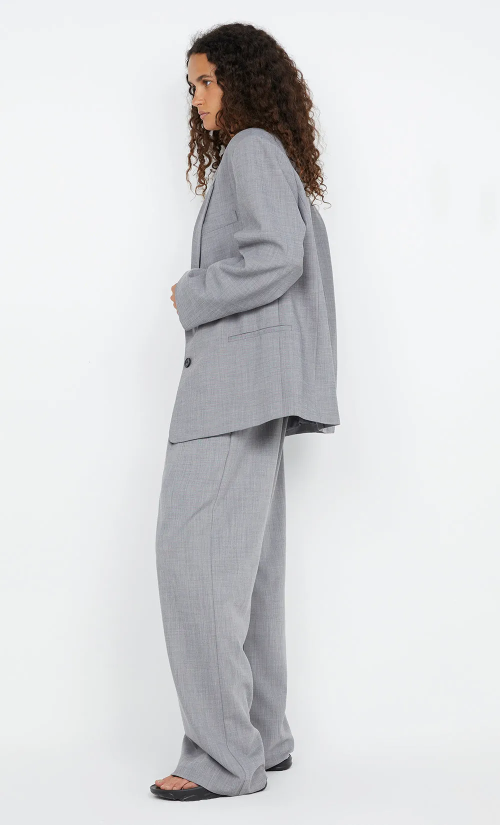 JORDIN BLAZER - CHARCOAL WEAVE sold by bec + bridge product image thumbnail 5