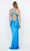 MAXINA CROSSOVER DRESS - MEDITERRANEAN BLUE sold by bec + bridge