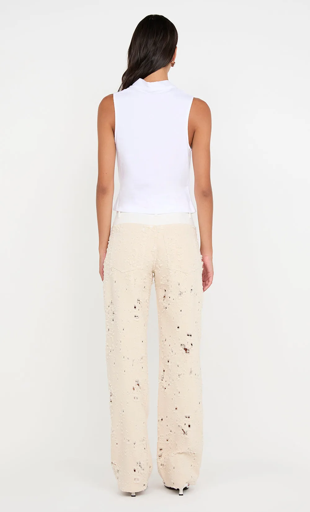 SIMI WRAP TOP - WHITE sold by bec + bridge product image thumbnail 2