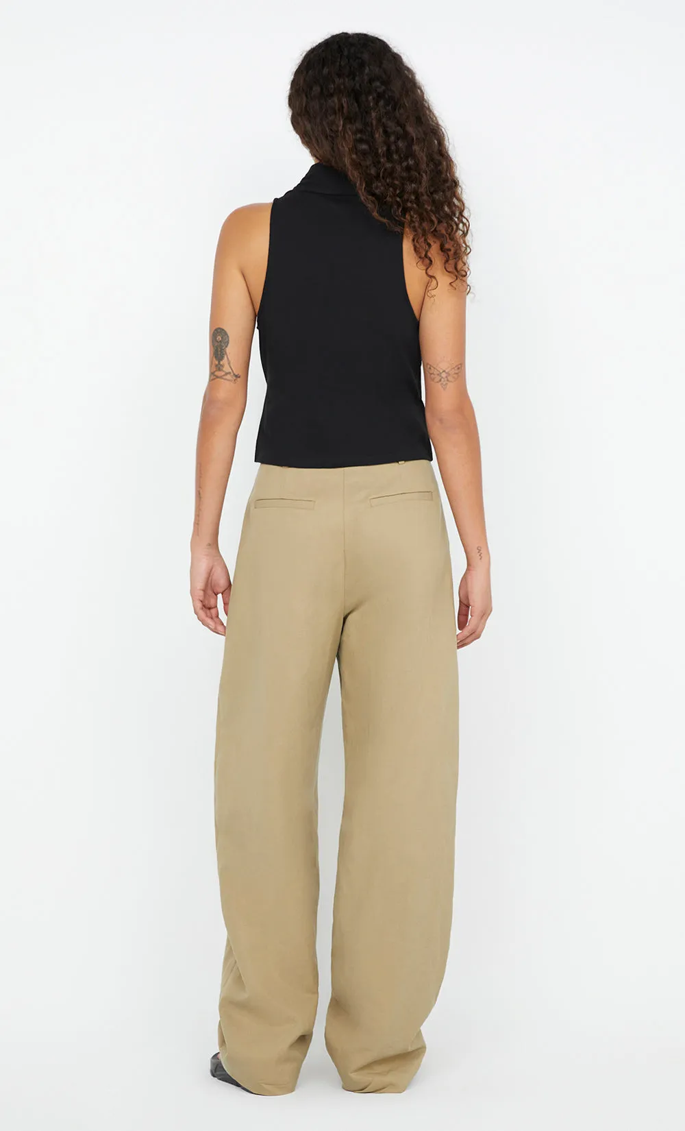 SIMI WRAP TOP - BLACK sold by bec + bridge product image thumbnail 2