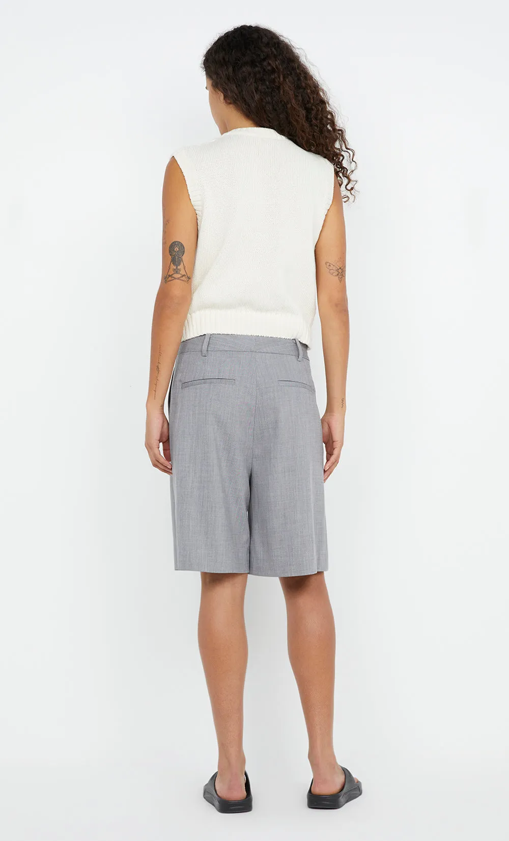 JORDIN SHORT - CHARCOAL WEAVE sold by bec + bridge product image thumbnail 4