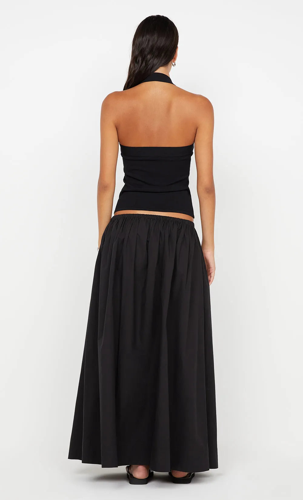 SKYLER HALTER TOP - BLACK sold by bec + bridge product image thumbnail 2