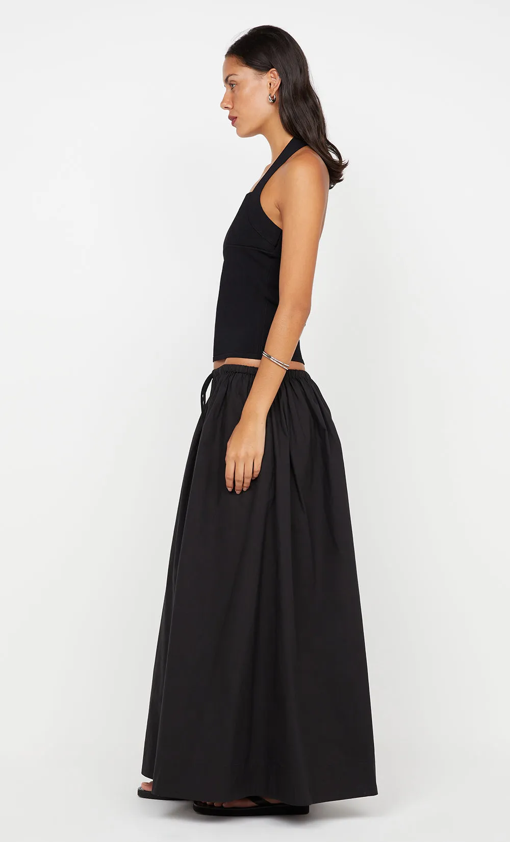 SKYLER HALTER TOP - BLACK sold by bec + bridge product image thumbnail 4