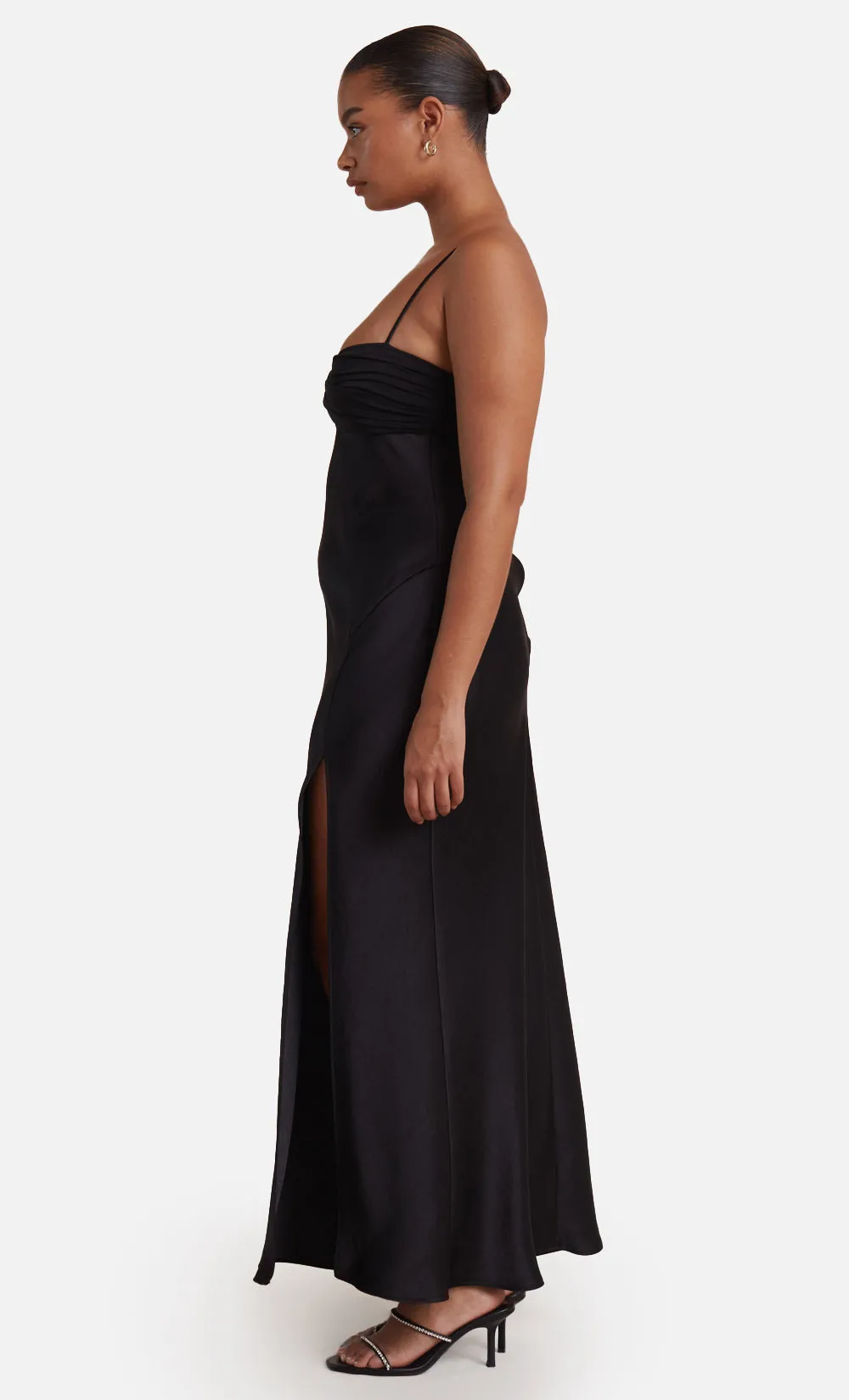 JULIETA MAXI DRESS - BLACK sold by bec + bridge product image thumbnail 4