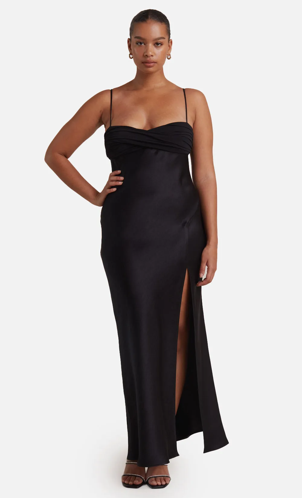 JULIETA MAXI DRESS - BLACK sold by bec + bridge