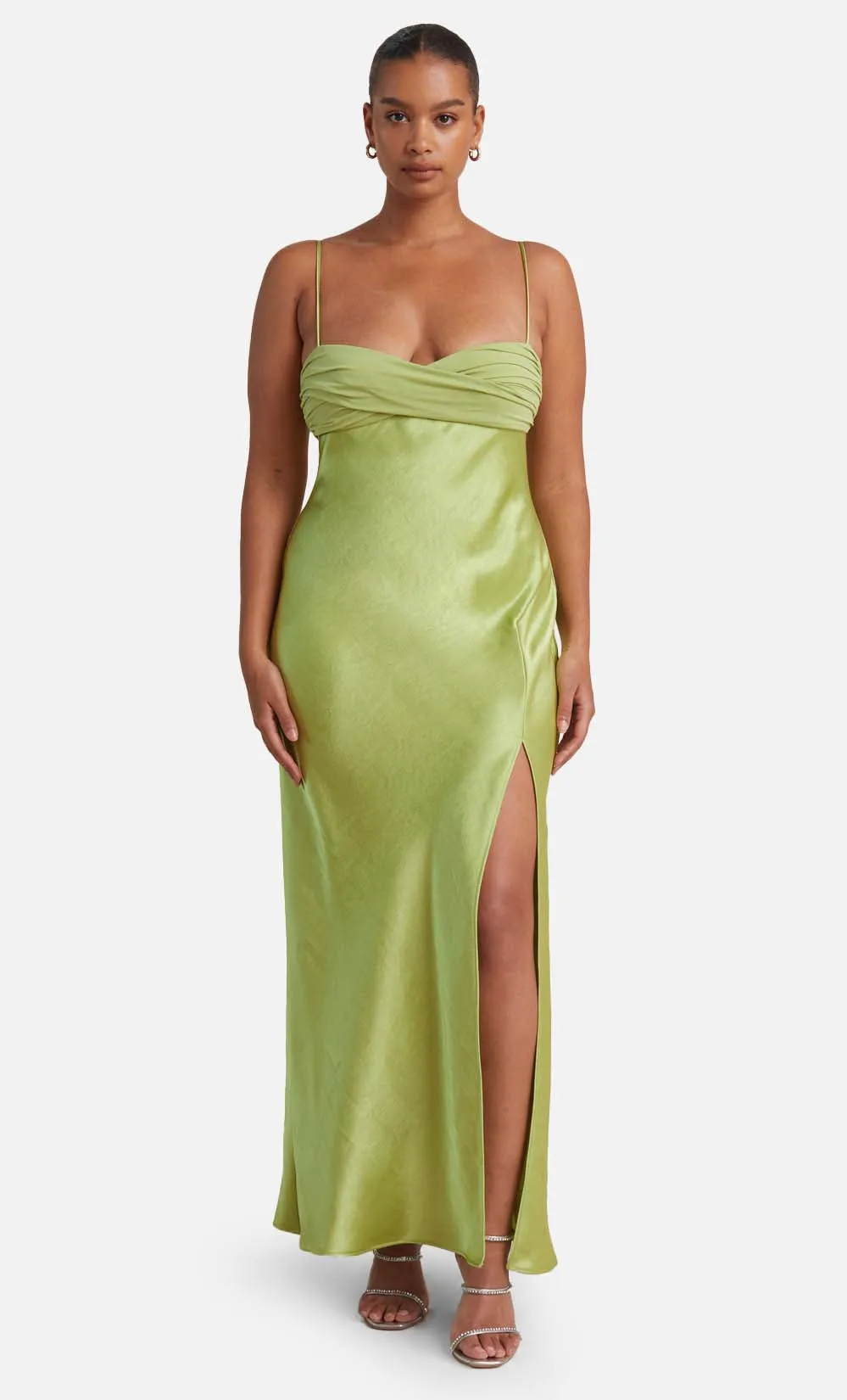 JULIETA MAXI DRESS - LIME sold by bec + bridge