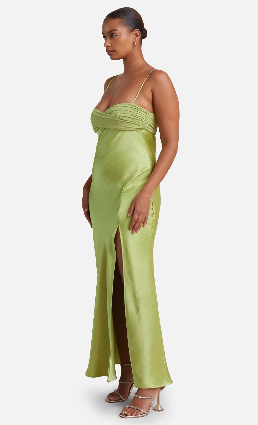 JULIETA MAXI DRESS - LIME sold by bec + bridge product image thumbnail 3