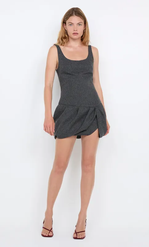 SHAE MINI DRESS - CHARCOAL sold by bec + bridge