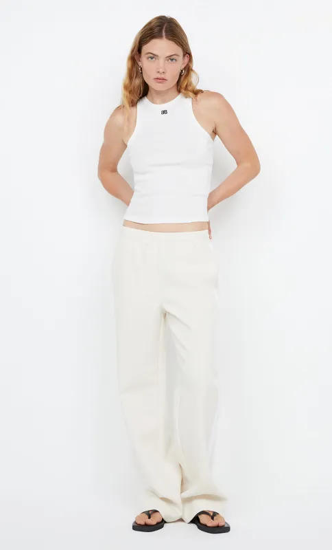 SIAN PANT - CREAM/IVORY sold by bec + bridge
