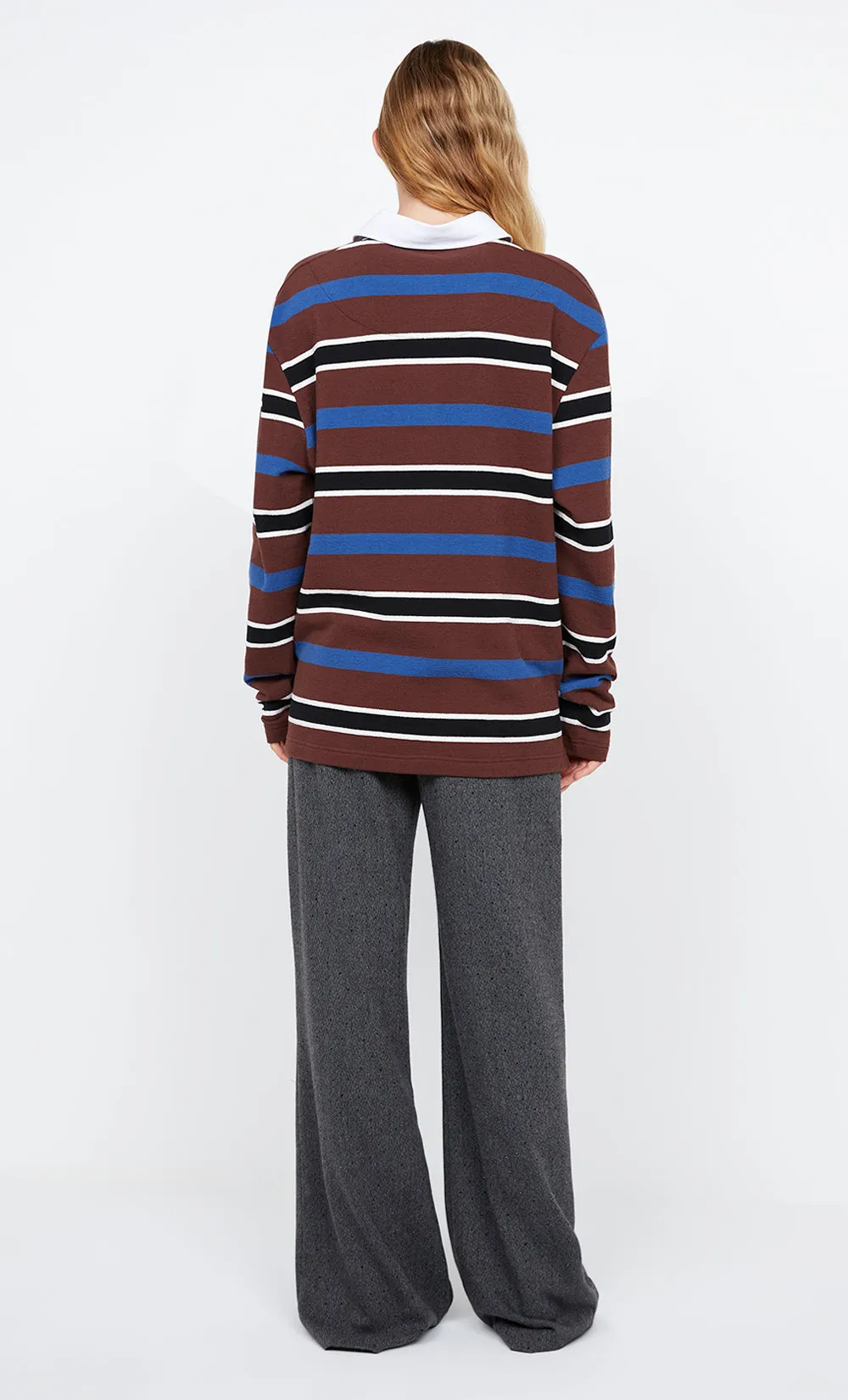 KYLO JERSEY - PLUM/INDIGO STRIPE sold by bec + bridge product image thumbnail 2