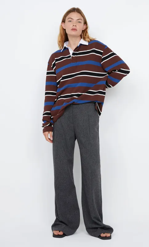 KYLO JERSEY - PLUM/INDIGO STRIPE sold by bec + bridge