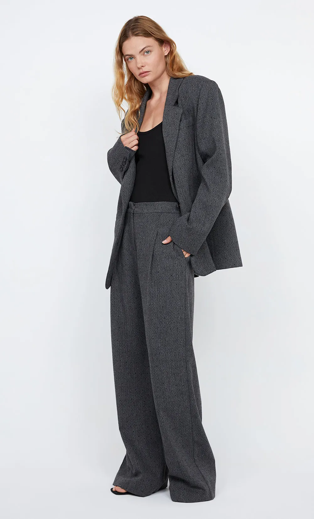 SHAE BLAZER - CHARCOAL sold by bec + bridge product image thumbnail 4