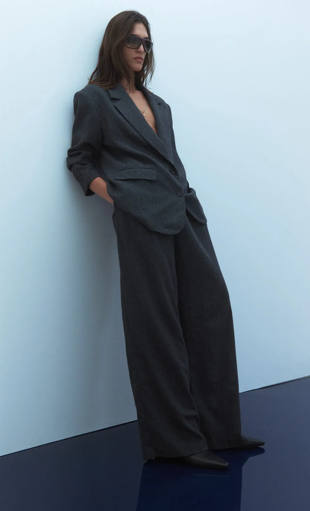 SHAE BLAZER - CHARCOAL sold by bec + bridge product image thumbnail 2