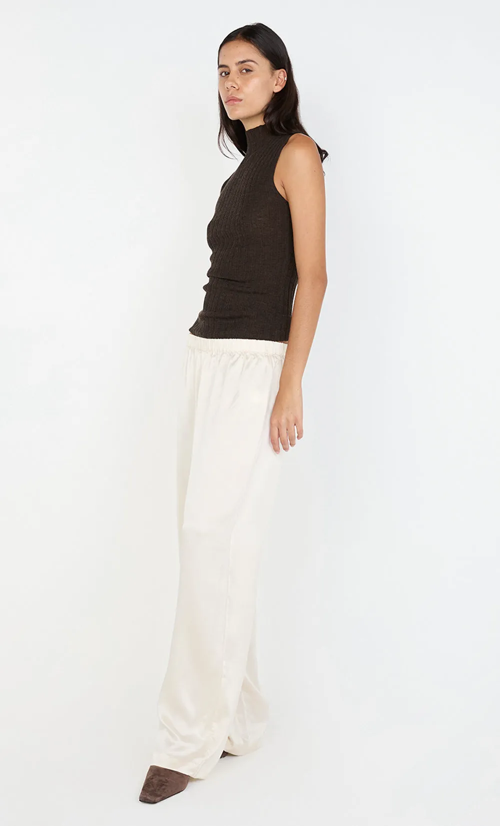 SILK PANT - CREAM sold by bec + bridge product image thumbnail 5