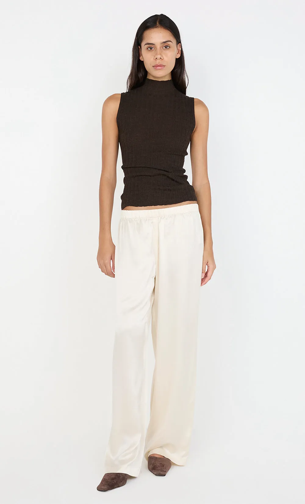 SILK PANT - CREAM sold by bec + bridge product image thumbnail 2