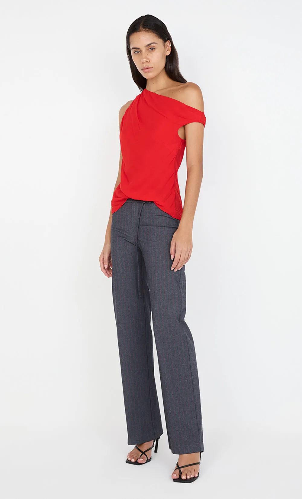 RHONE DRAPE TOP - CHILLI sold by bec + bridge product image thumbnail 2