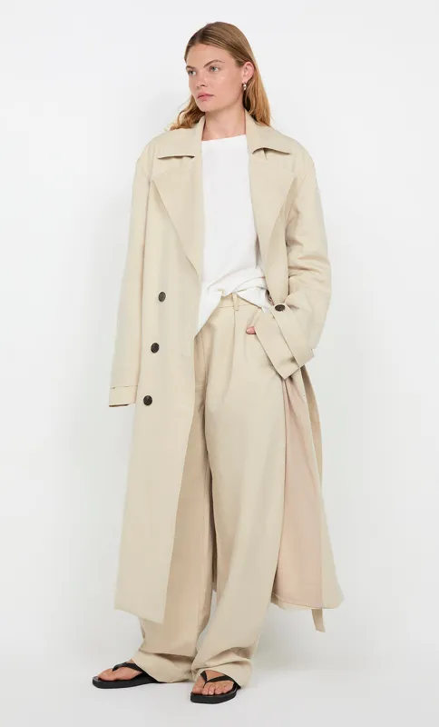 CAMERON TRENCH COAT - NATURAL sold by bec + bridge