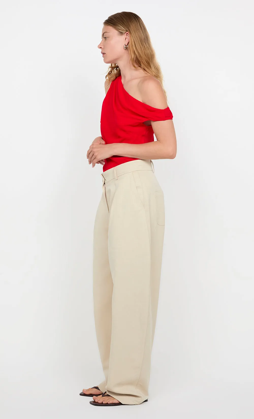CAMERON PANT - NATURAL sold by bec + bridge product image thumbnail 3
