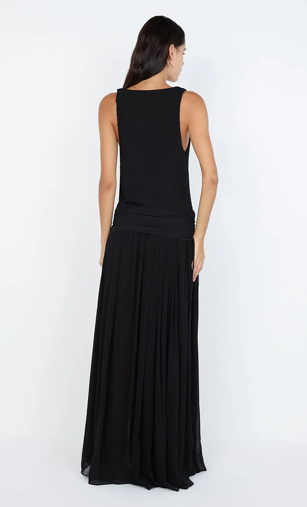 AURELIA WRAP MAXI DRESS - BLACK sold by bec + bridge product image thumbnail 4
